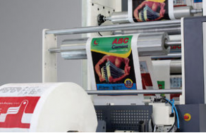 Flexographic printing machine / for plastic film - SOLOPRINT