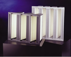 Fiberglass filter / V-bank - 30 - 60 qm