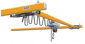Suspension crane / single girder - 125 - 1 000 kg, 7 - 8 m | EHB-X