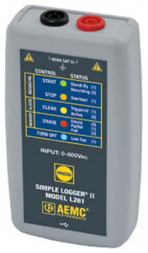 Voltage data-logger - max. 600 V | L261  