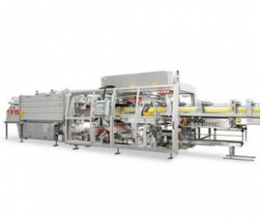 Tray packer sleeve wrapping machine with heat shrink film / automatic - 20 - 450 p/min | Vega series