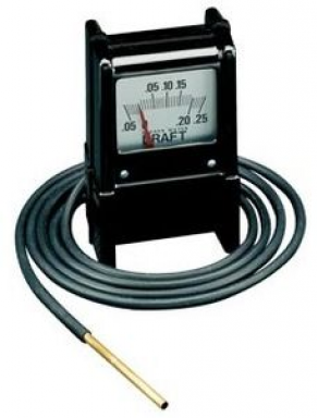 Differential pressure indicator / digital / HVAC - -25 mmW ... +2.5 mmW