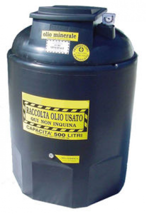 Waste mineral oil collection container - max. 500 l