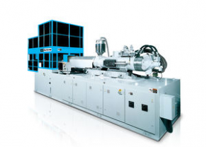 Vertical injection molding machine / hydraulic / for bottle pre-form manufacturing - PM-170/111M
