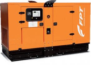 Diesel generator set / three-phase / soundproofed - 45 - 200 kW, 1 500 - 1 800 rpm | NEF series