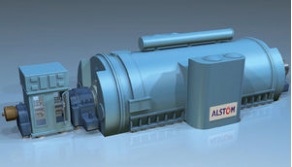 2-pole turbo-generator / water / hydrogen-cooled - 50 - 60 Hz, 340 - 1 400 MW | GIGATOP 2