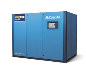 Screw compressor / two-stage / oil-free / stationary - 75 - 160 kW, 8.88 - 23.56 m³/min | D series