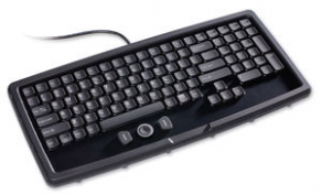 Keyboard with pointing device / industrial - NEMA 4 / IP65