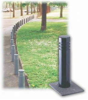 Automatic retractable bollard - ø 120 - 250 mm, 500 mm | CHATEAUNEUF series
