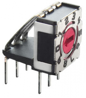Rotary switch / coded / PCB - 7.7 x 8.4 x 7.4 mm | P36THR L508