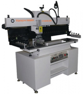 Semi-automatic screen printing machine / high-accuracy - T1200LED