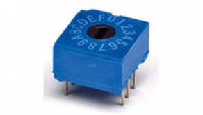 Rotary switch / surface-mount / DIP