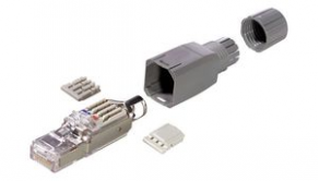 RJ45 connector / category 5e / industrial - 26 - 22 AWG, IP20 | FM45