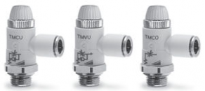 Bi-directional valve / unidirectional / needle / flow-control - ø 2 - 8 mm, G1/8 - G1/2 | TMxx series