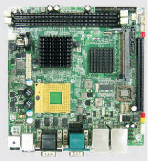 Mini-ITX motherboard / industrial - Intel Core 2 Duo, Core Duo | I370  