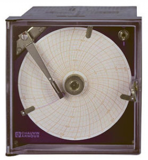 Circular chart recorder / temperature - Minitracer Pyrocontrole