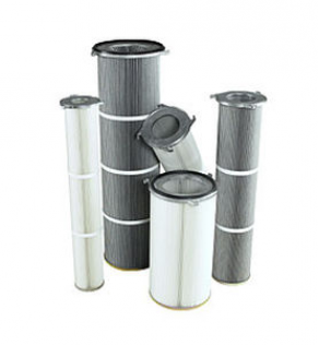 Pleated filter cartridge - ø 150 - 325 mm