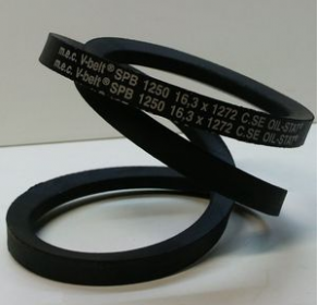 Trapezoidal transmission belt / rubber - max. 22 x 18 mm, 38° | V-BELT® SP-OIL STAT® series