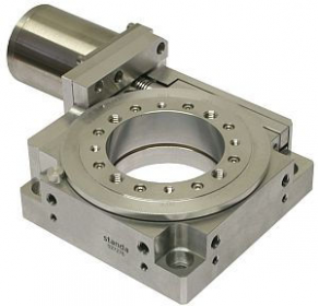 Rotary positioning stage / motorized / vacuum-compatible - Vacuum series 8 