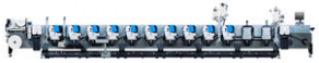 Flexographic printing press / screen - max. 165 m/min | ECS 340