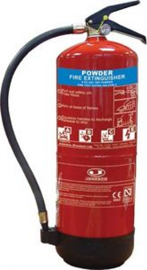 Powder based extinguisher / portable