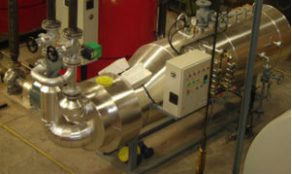 Thermal fluid boiler heat exchanger - 6 - 9 bar, 300 °C | GV series