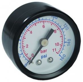 Dial indicating pressure gauge - 1.5", max. 160 psi | PG-15-160P