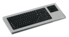 Stainless steel keyboard / with pointing device / industrial - DT-2000