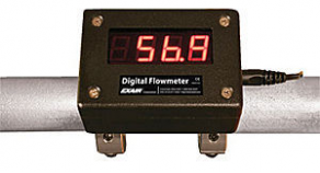 Impeller flow meter / digital - 30 - 140 psig 
