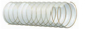 Flexible air duct / polyurethane-coated - -40 °C ... +85 °C, ø 51 - 355 mm | 17300