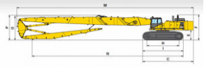 Demolition excavator / tracked - 89.5 - 106.1 t, 370 kW | PC800LC-8 HRD