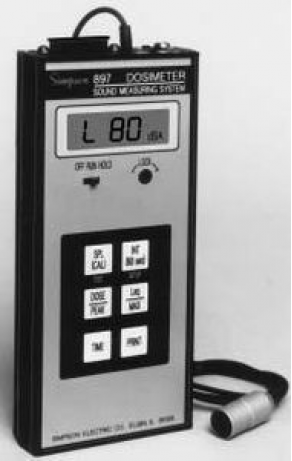 Noise dosimeter / personal - 50 - 130 dB | 897