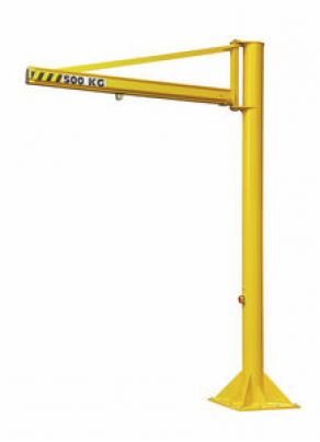 Overbraced jib crane / pillar / hollow section - 50 - 150 kg, 2 - 8 m | PFTC