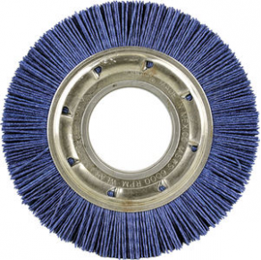 Circular brush / finishing / ceramic fiber - ø 3 - 14 in