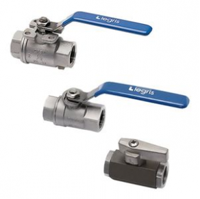 Ball valve / stainless steel - AISI 316L, AISI 304L, AISI 303L