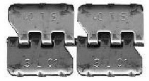 Light-duty conveyor belt fastener - Max. 35 N/mm