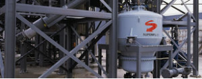 Continuous pneumatic conveying system / dense phase / for bulk materials