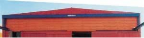 Overhead crane door