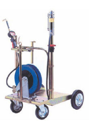 Cable reel / pipe / transportable