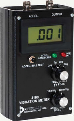 Vibration meter - 10 - 100 mV/g | 4190 