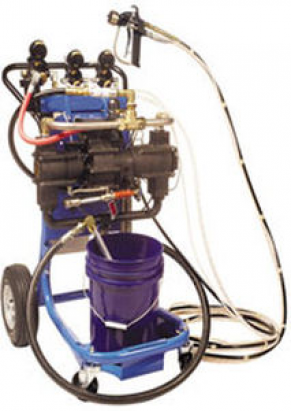 Gelcoat spraying unit / HVLP