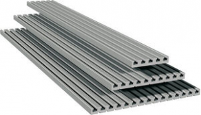 Aluminum profile - 125 x 20 - 375 x 20 mm | PT 25