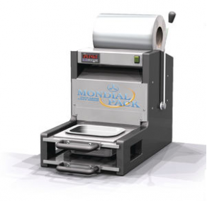 Manual tray sealer - 400 W, 480 x 240 x 500 mm | SF 200