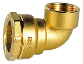 Female fitting / elbow / brass - DN 20 - 63, PN 16, 4 - 40 °C | 868 series