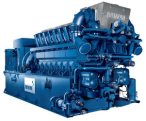 Gas-fired engine / for generator sets - 3 000 - 4 300 kWe | TCG 2032 series