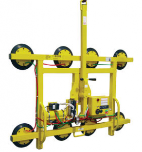 8 pad vacuum lifter for glass sheets - max. 455 kg | PFHL89