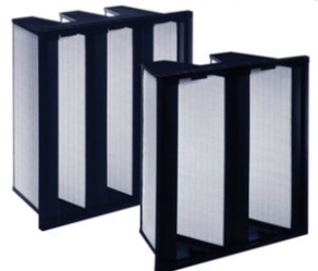 Fiberglass filter / V-bank - F7 series