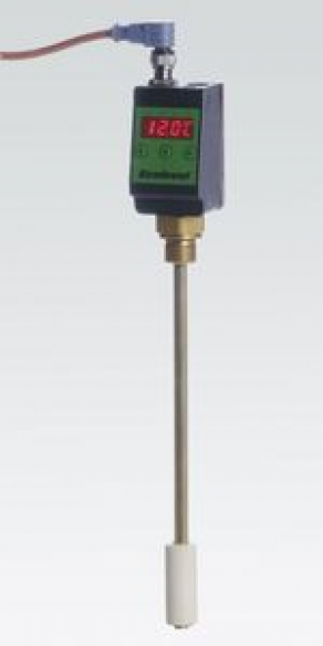 Magnetic float level switch / with digital temperature indicator - max. 1 bar, -20 °C ... +80 °C | Ecolevel ED