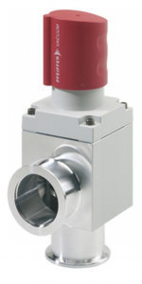 Manually-operated valve / corner - DN 16 ISO-KF - DN 40 ISO-KF, DN 63 ISO-K - DN 100 ISO-K