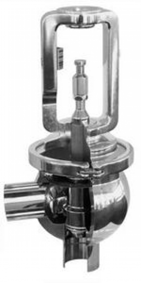 Air-operated valve / corner - DN 15 - 100, max. 10 bar | T 8048